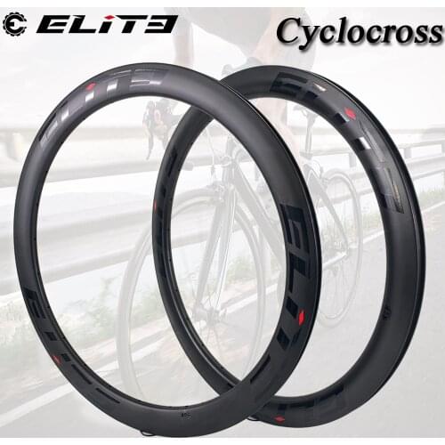 700C 50mm Disc Brake Carbon Rim UD Matte Full Carbon Fiber Rim Clincher Tubular Tubeless 25mm 27mm Width For Cyclocross Wheel