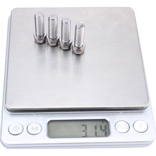 8x 27.6 x 10mm Bicycle Stem Screws Water Bottle Cage Bolts Socket Screws M7