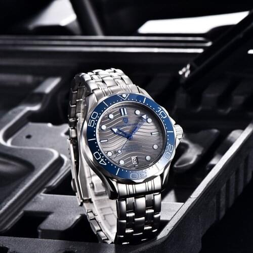 2021 PAGANI DESIGN Automatic Mechanical Watch Military Supplemental Sports 007 Men Watch Bracelet Accessories Waterproof Watches