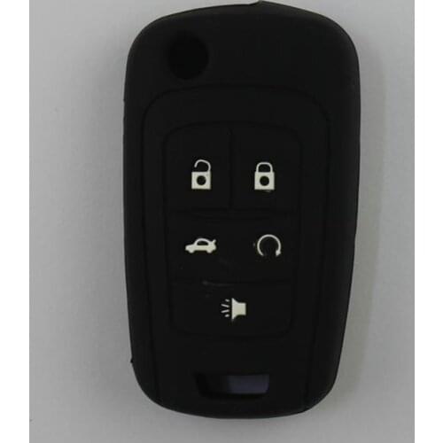 KAPU Silicone Key Rings Car Keys Cover Case For Chevrolet For Buick For OPEL VAUXHALL Astra J Corsa E Insignia Zafira C