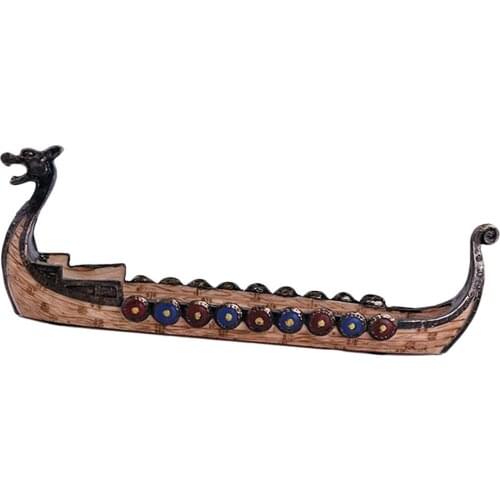Creative Dragon Boat Fragrant Board Resin Crafts Home Decoration Ornaments Incense Stick Holder Burner