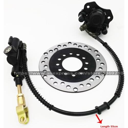 ATV Modified Rear Brake Pump Clamp Assembly with brake disc Go-kart Accessories