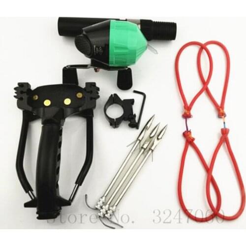 Powerful outdoor hunting shooting fish suit slingshot precision shooting bow arrow shot fish bow adult shooting set 2019