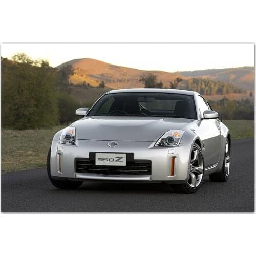 Cars Poster Nissan 350Z Wallpaper HD Prints Canvas Painting Wall art Picture Home Decorations