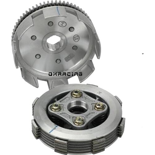 5 Disc 67 Teeth Complete Manual Clutch Assembly Kit For Lifan 140cc 150cc Horizontal Engines Dirt Pit Bike Monkey Bike Parts