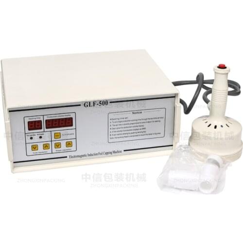 Manual Electromagnetic Induction Aluminum Foil Sealing Machine Sealer Suitable for Plastic Bottle Food and Medicine Sealing