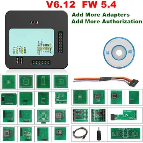 X-prog V6.12 With USB Dongle Full Adapters ECU Programmer Xprog v6.12 Diagnostic Tool X Prog Work Powerful And Free Shipping