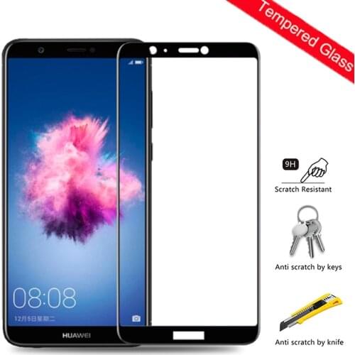 Protective Glass On For Hauwei P Smart FIG LX1 LA1 Full Cover Display Screen Protector Tempered Glass on psmart trempe verre 9H