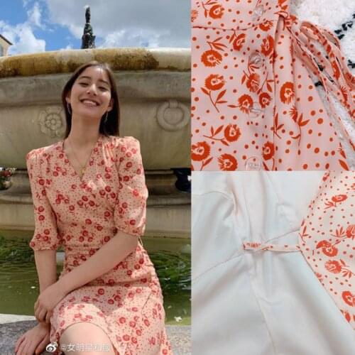 Women Dress 2020 Summer Sexy V Neck Floral Print Mini Dress Women Short Sleeve Chiffon Party Dress Sundress Vestidos L