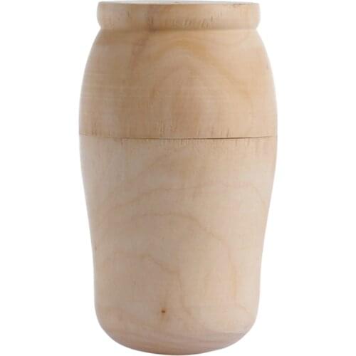 5pcs Ultra-personalized Design Unpainted DIY Blank Wooden Embryos Russian Nesting Dolls Matryoshka Toy Gift