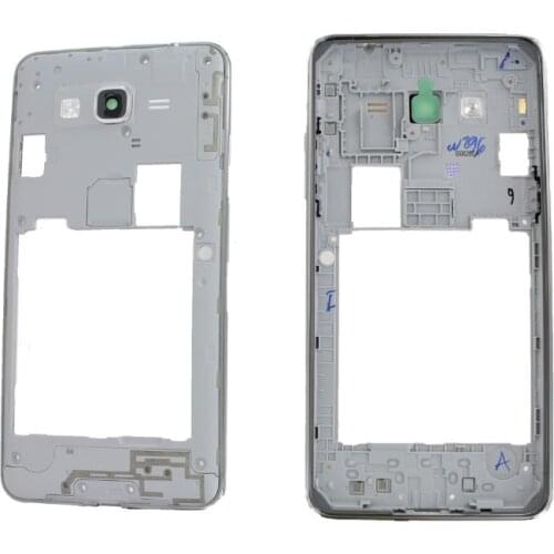 For Samsung Galaxy Grand Prime 4G VE SM-G531 Single SIM Card/Dual SIM Card Siver/Gray Color Rear Back Frame Board Middle Cover