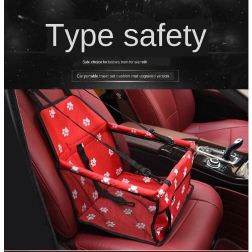 Double Thick Travel Accessories Mesh Hanging Bag Folding Hammock Pet Supplies Waterproof Dog Mat Blanket Safety Pet Car Seat Bag