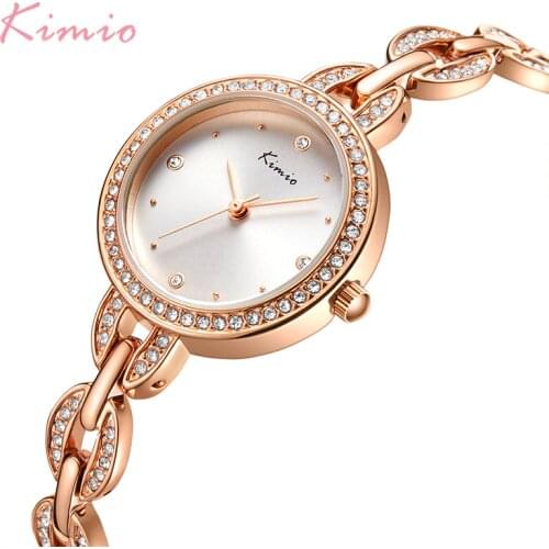 Kimio Women's Watches With Rhinestones