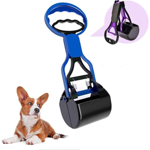 Pet Dog Poop Scooper Dispenser Travel Pooper Scooper Poop Scoop Clean Animal Waste Picker Cleaning Tools Pet Products