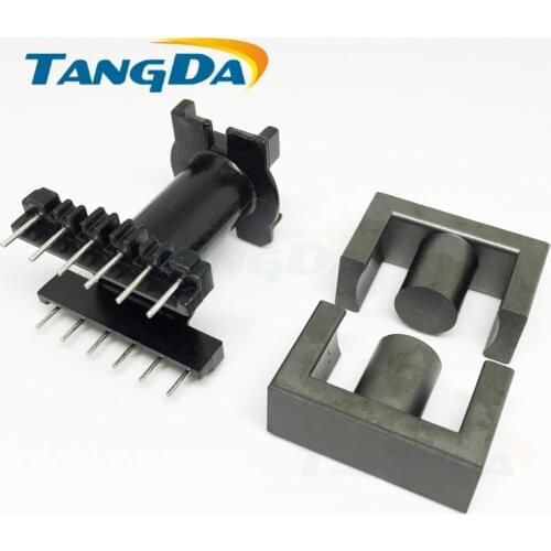 Tangda ERL 28 ERL28 Type 6+6 pin 12P Bobbin magnetic core + skeleton ferrites Power Transformer housing PC40 AG