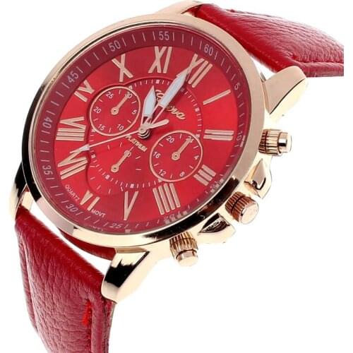 Fashion Casual Women Retro Watches Sports Quartz Men Watch Clock Leather straps Bracelet Lover Wristwatch