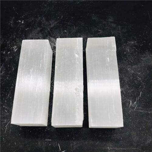 Natural Selenite Quartz Crystal Sticks Quartz Crystal Chips Natural Stones and Minerals Specimen For Air Cleanning