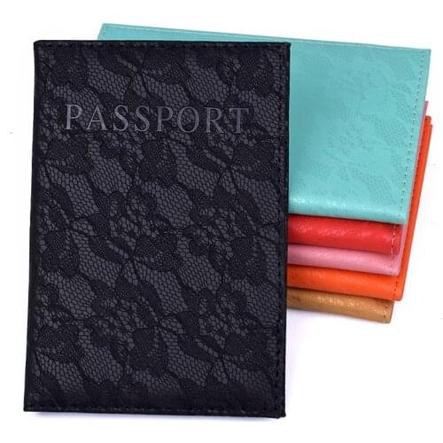 Women Travelling Passport Holder Mens Passport Cover Unisex Card Case Men Credit Card Holder PU Leather Porte Carte Visite
