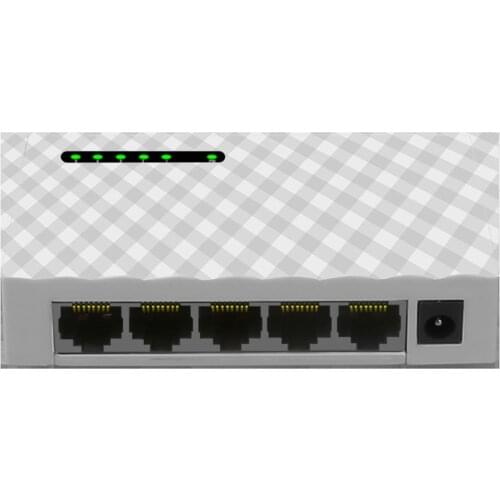 5 Port Gigabit Network Switch 1000Mbps RJ45 LAN Desktop Fast Ethernet Switching for Household Computer Accessory EU/US Plug