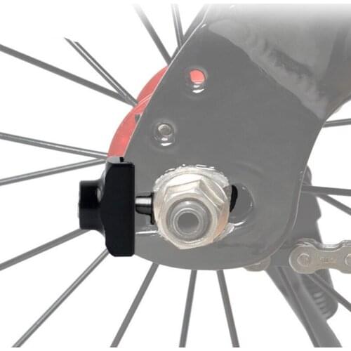 Folding Bike Chain Adjuster Ultralight Aluminum Chain Tensioner Fastener Chain Adjuster