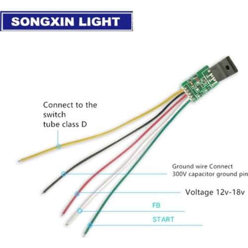 10PCS 12-18V LCD Universal Power Supply Board Module Switch Tube 300V For LCD Display TV Maintenance CA-888