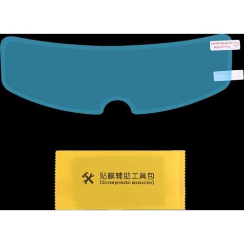 Universal Motorcycle Helmet Clear Rainproof Film Anti Rain Patch Screen for K3 K4 AX8 LS2 HJC MT Helmets