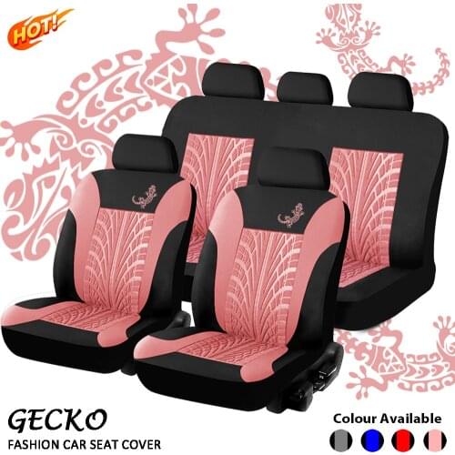 Gecko Universal Full set Auto Interior Accessories Automobile Fashion Car Seat Cover