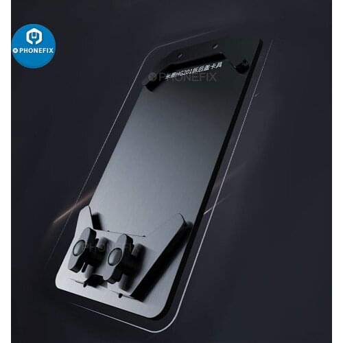 Mijing HG201 Universal Adjustable Fixed Fixture Phone Back Cover Glass Removal Kit for iPhone Rear Back Cover Removing Glass