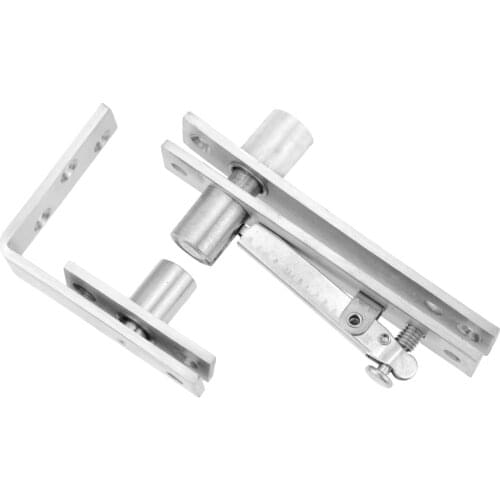 360 Degree Shaft Rotation Axis Wooden Door Hinge Hidden Adjustable Gap Shaft Up and Down Door Pivot Hinge Hardware tool