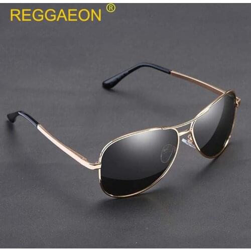 Reggaeon women Polarized Chameleon Sunglasses Men high quality uv400 Anti Glare Photochromic sun Glasses Double beam