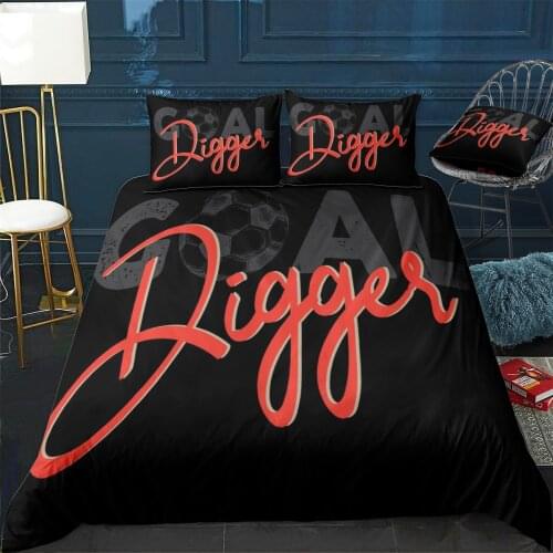 Goal Digger Goalkeeper S Duvet Cover Comfortable Quilt Home Decora Design Universal Bedding Set Bedclothes+Pillowcase 3pcs