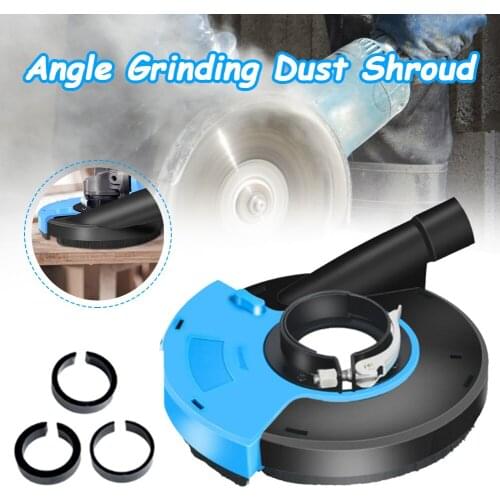 5in Dust Shroud Blue Black PC Plastic Metal Grinding Protective Cover Angle Grinders Accessories For Bosch For Makita For Flex