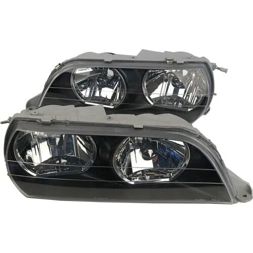 A pair Car Crystal Headlight For Toyota CHASER GX100 JZX100 1996 1997 1998 1999 Right and Left Headlights