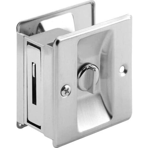 Hot Pocket Door Privacy Lock Stainless Steel Sliding Door Lock Buckle Sliding Door Lock Access Door Door Lock