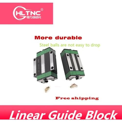 Similar to HIWIN linear guide HGW20/25CC HGH20/25CA Steel Sliding Block linear bearing for CNC machine XYZ DIY