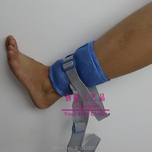 Medical Use Elderly Aid Restraint Adjustable Strap Belt ,Soft Leg Restraint Band ,Home Care Ankle Belt Protect Manic Patients