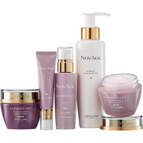 NOVAGE Ultimate Lift Contour Define SET - 5-piece set of collagen-boosting formulas, designed to revitalise your skin