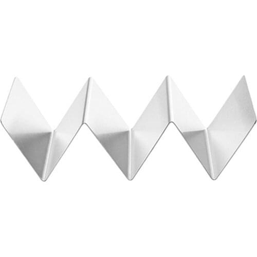 Display Stand For Pizza Cake Stainless Steel Taco Rack Durable Wave Food Container Mexican Pancakes Rack Kitchen Tool 66CY