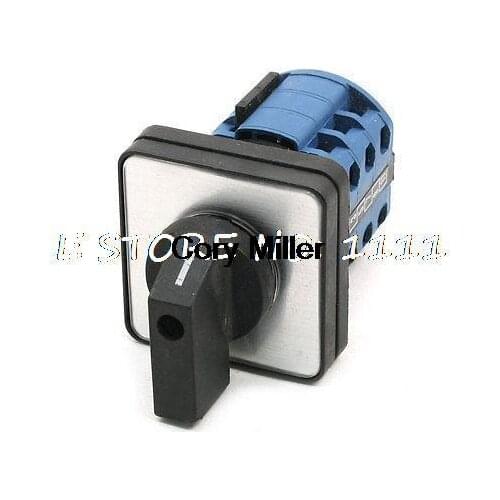 Rotary Cam Three Phase 3 Position 12 Terminal Combination Switch