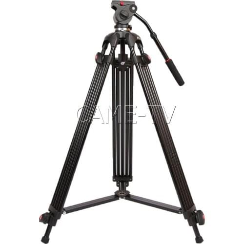 Video Tripod Load 5 Kg 11 Lbs Aluminium Fluid Head