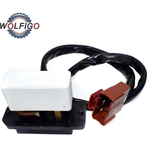 WOLFIGO HVAC Blower Motor Fan Resistor For Honda Accord DX EX LX 2.2L L4 1990 1991 1992 1993 RU-79 JA1257 3A1055 79330-SM4-003