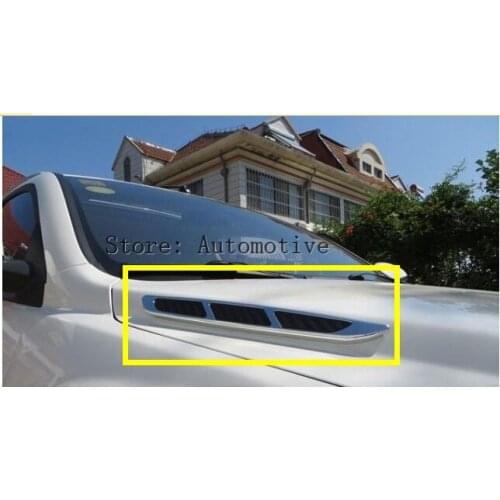 2 PCS Sharks gills car Cover outlet tuyere for 20142015 2016 2017 2018 for Nissan Rogue X-Trail