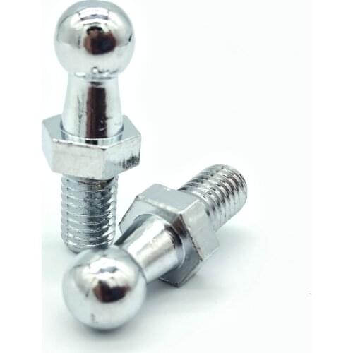 2X 10mm M8 Universal Boot Bonnet Gas Strut End Fitting Connector Ball Pin Joint Valve Spring A08920