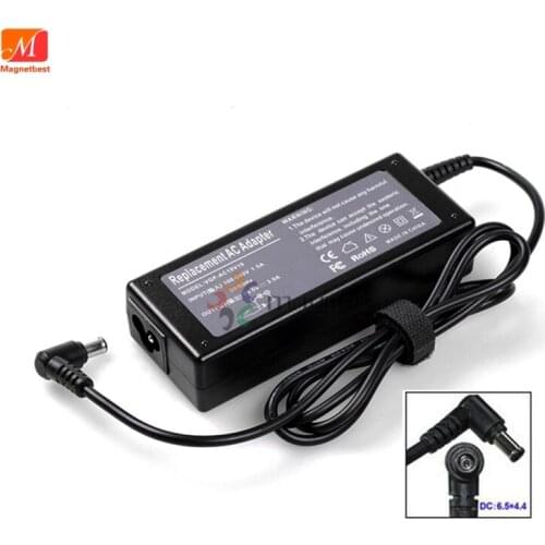 Laptop Ac/DC Adapter Charger19.5V 3.9A for Sony VAIO V VGP-AC19V20 VGP-AC19V27 VGP-AC19V37 VGP-AC19V33 Power Supply 6.5*4.4mm