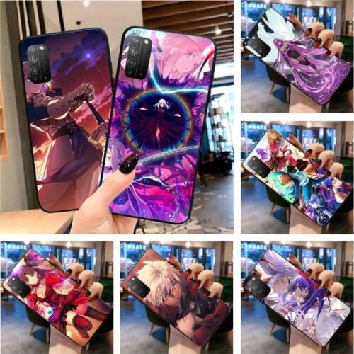 Anime Fate Zero Stay Night Saber DIY phone Case cover Shell for Huawei Honor 30 20 10 9 8 8x 8c v30 Lite view pro
