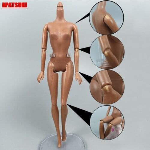 1pcs 1/6 BJD Doll 11 Jointed Moveable Nude Naked Doll Body for 11.5" Doll Accessories for Kids Girls DIY Handmade Toy Best Gifts