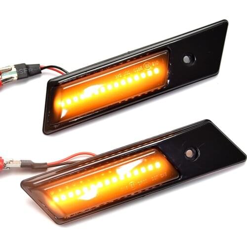 Dynamic Fender Turn signal For BMW E30 E32 E34 E36 Led Light Side Marker Lamp 1990-1996 M3 M5 3 5 7 SERIES