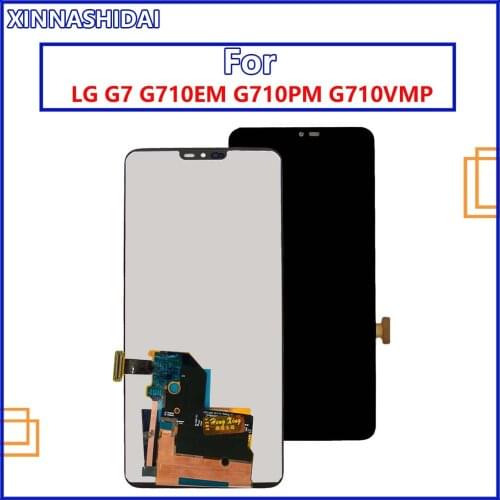 For LG G7 LCD G710EM G710PM G710VMP G710TM G710N G710VM Display Touch Screen Digitizer Assembly For LG G7 ThinQ G710