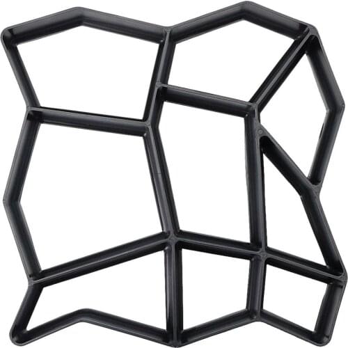 DIY Plastic Path Maker Mold Paving Cement Brick Molds Stone Floor Road Concrete Molds Pavement For Garden Home Patio Maker