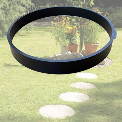 Reusable DIY Paving Concrete Mold Round Garden Lawn Floor Path Walk Maker Mould Household Garden Planting Elements